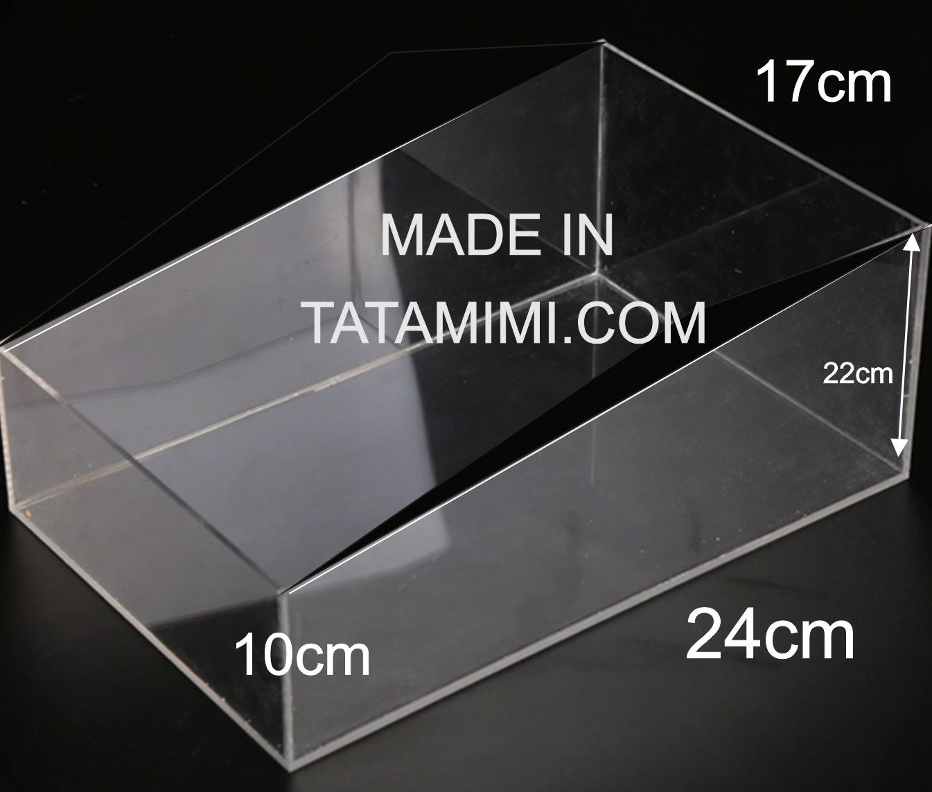 Hộp mica-hộp chụp-hộp để giày