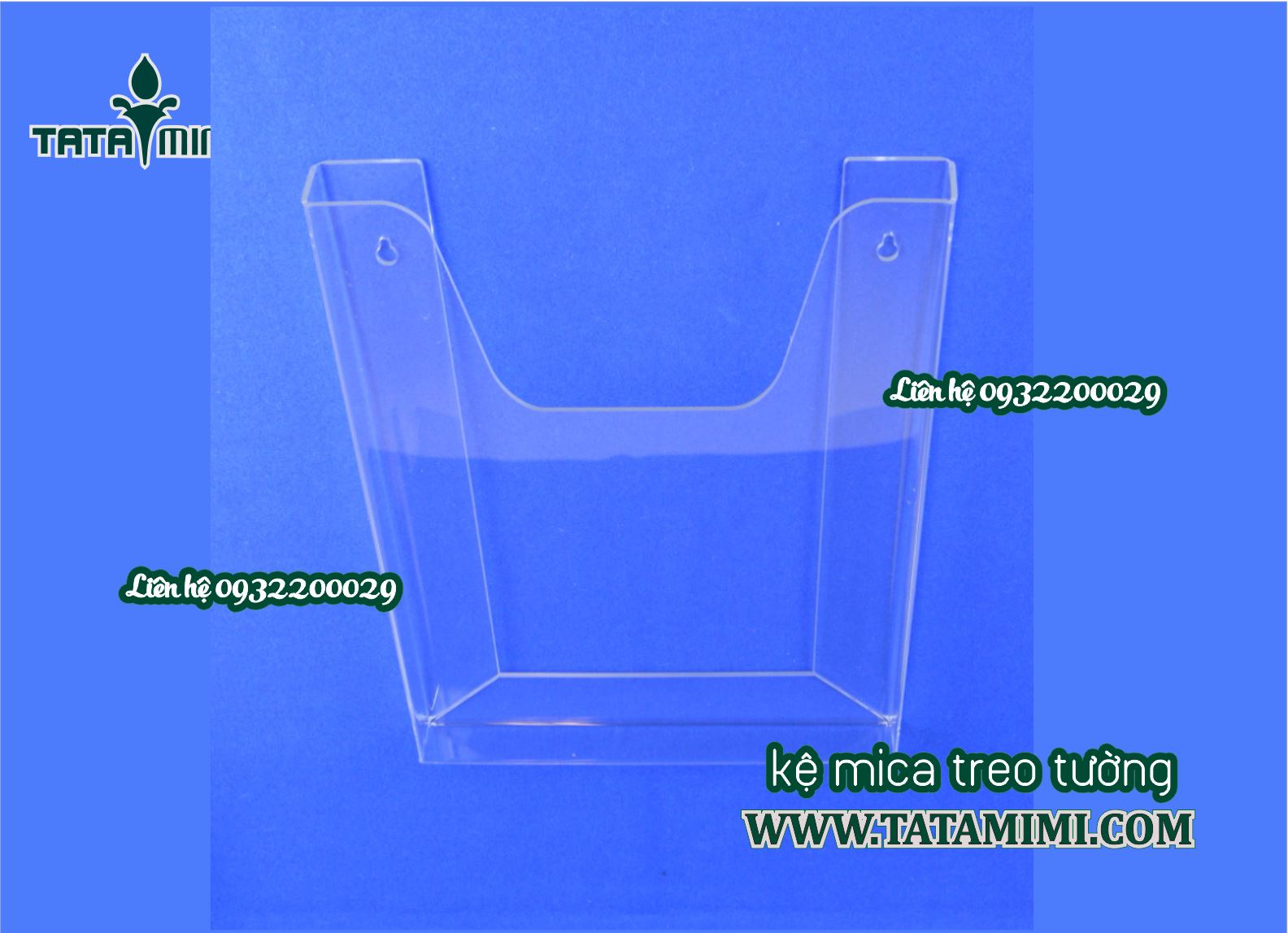 Các mẫu kệ treo tường mica