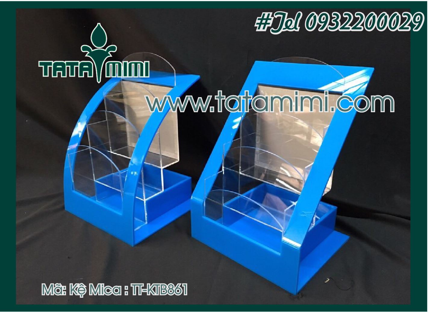 Cung cấp kệ cho ngân hàng bằng mica