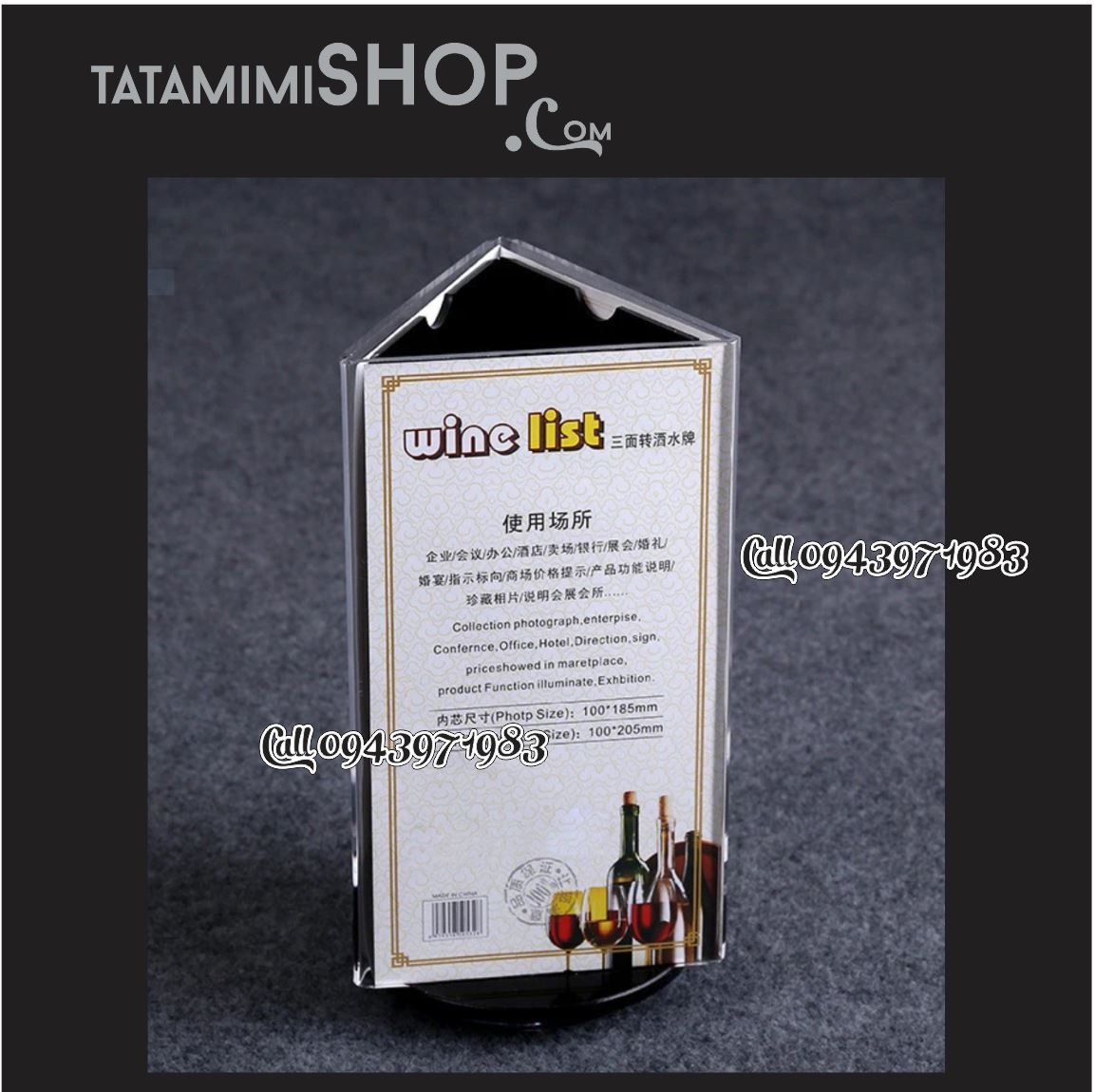 Kệ Mica Xoay có sẵn đa dạng giá tốt toàn quốc