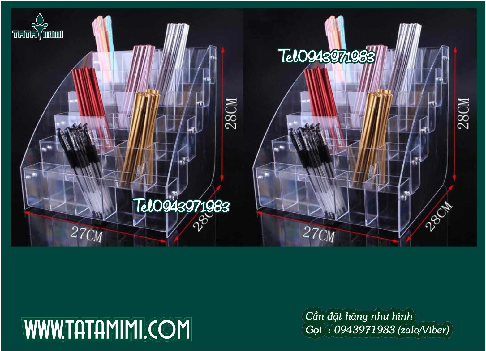 Kệ sơn nước làm theo nhu cầu của khách hàng