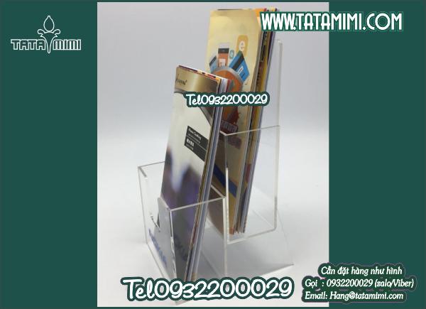 Kệ tờ rơi để bàn 1 ngăn các mẫu