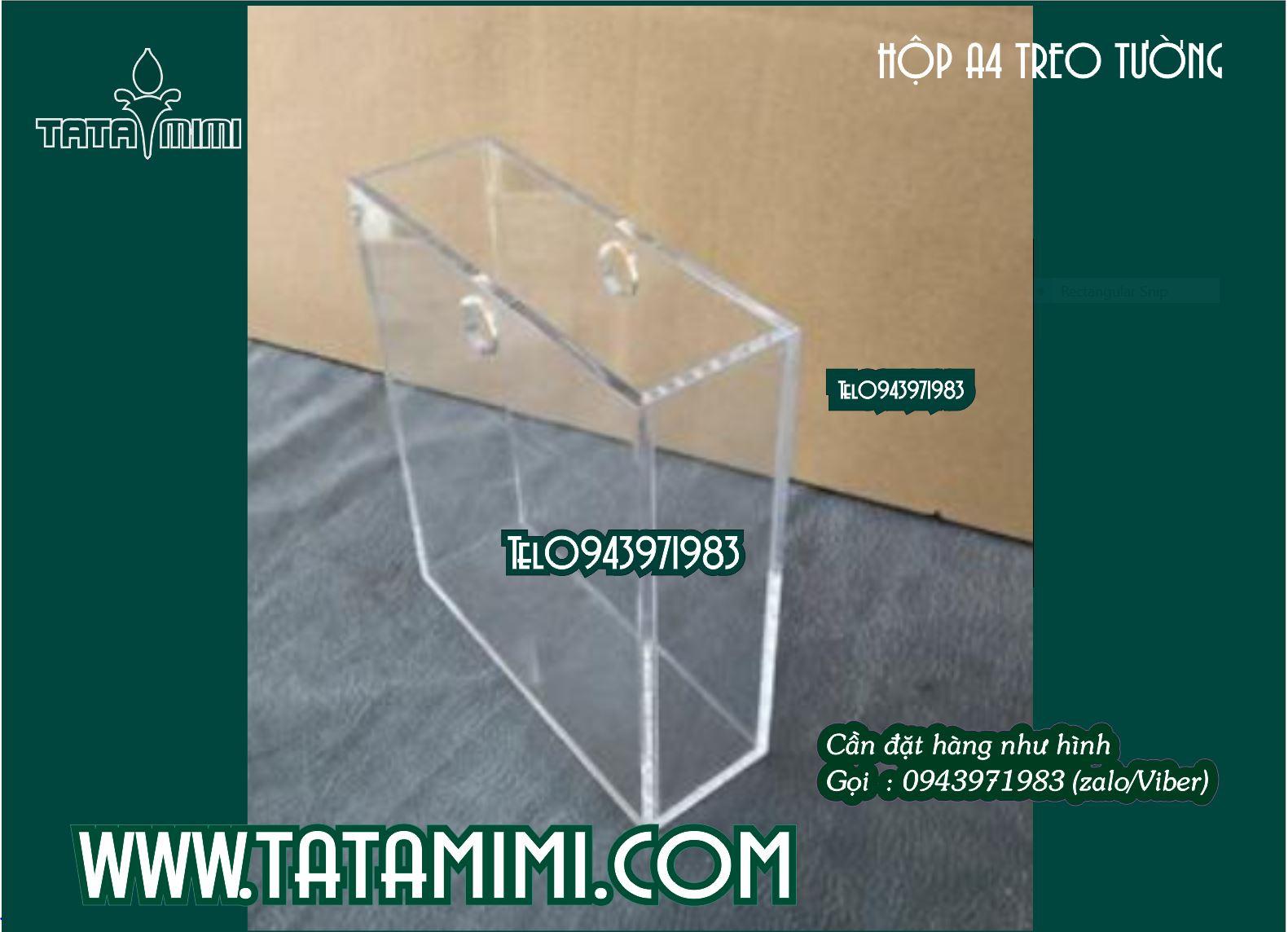 Kệ checklist treo tường nhiều mẫu bằng mica