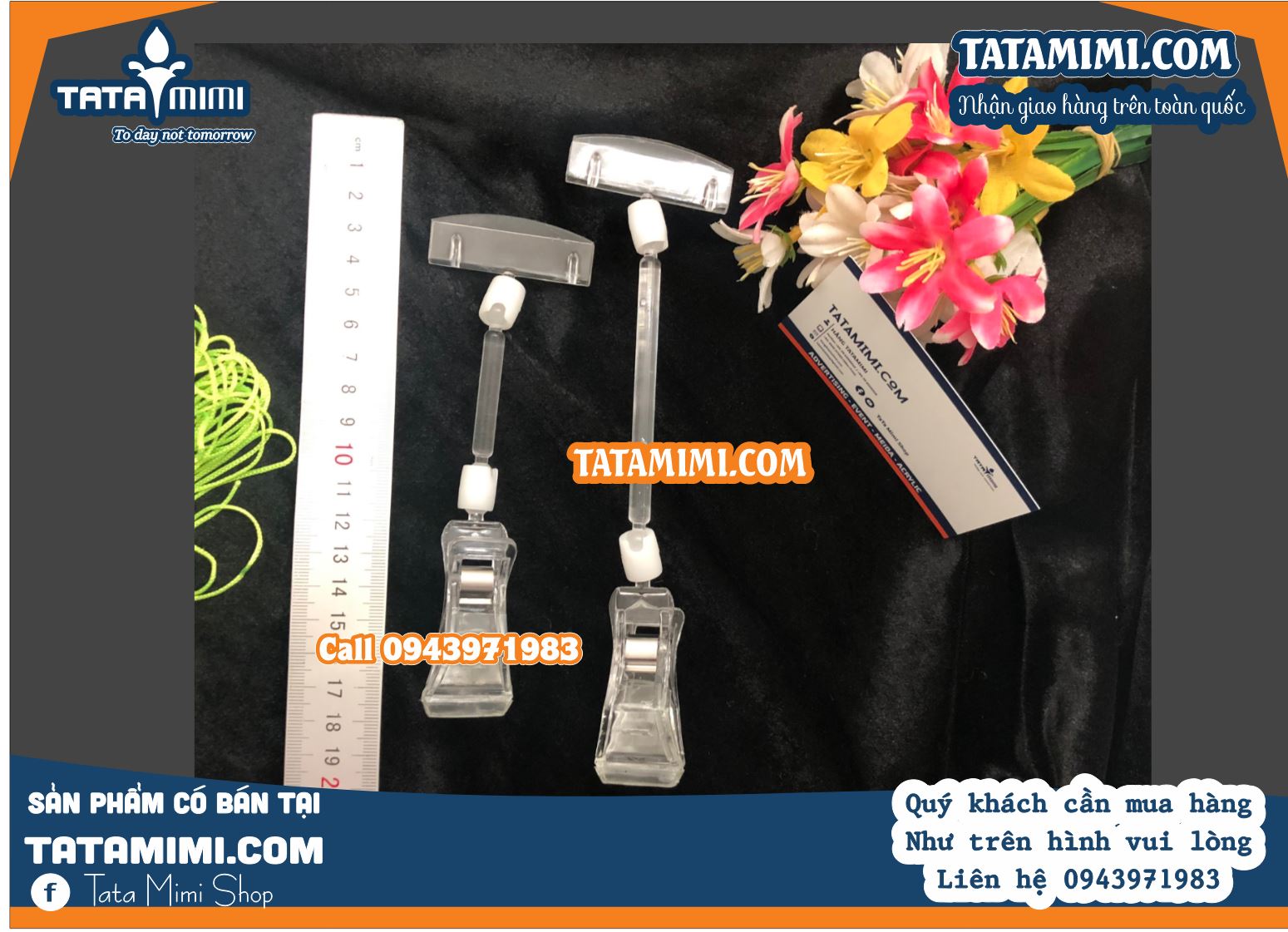 Kẹp pop kẹp mica bán từ 1 cái