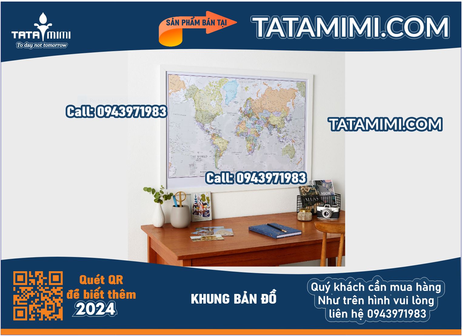 Khung mica treo tường 80x120 cm – Giải pháp trang trí không gian hiện đại