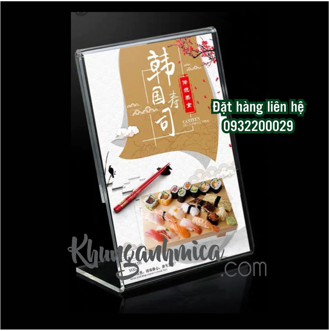 Mẫu kệ chữ L để bàn các kích thước khác nhau