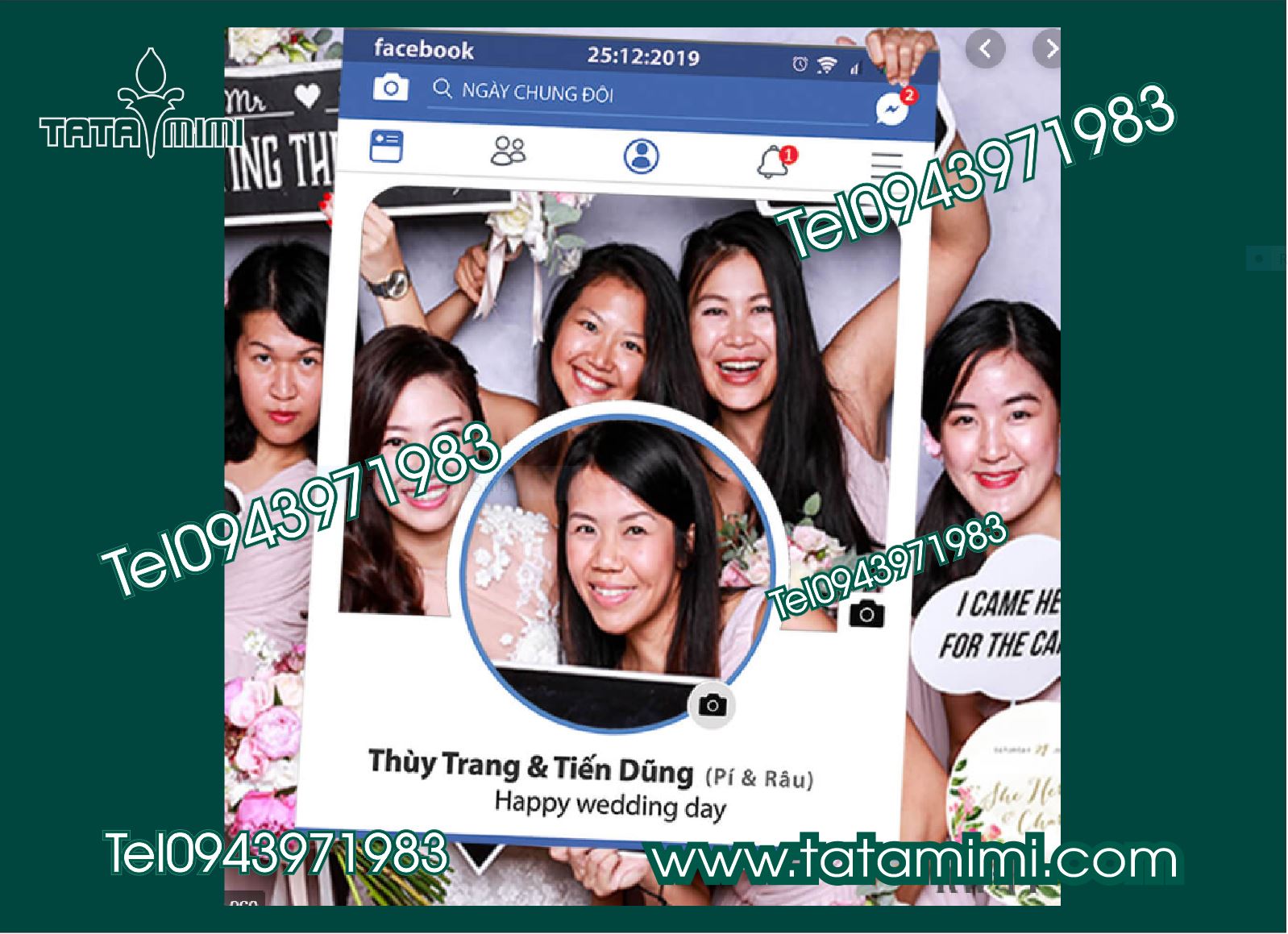 Thiết kế Sản xuất , thiết kế khung checkin instagram , khung checkin facebook