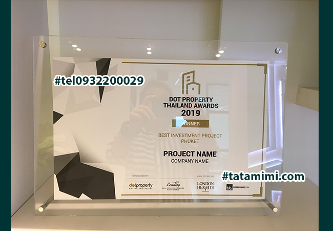 Mẫu khung mica để bàn đẹp