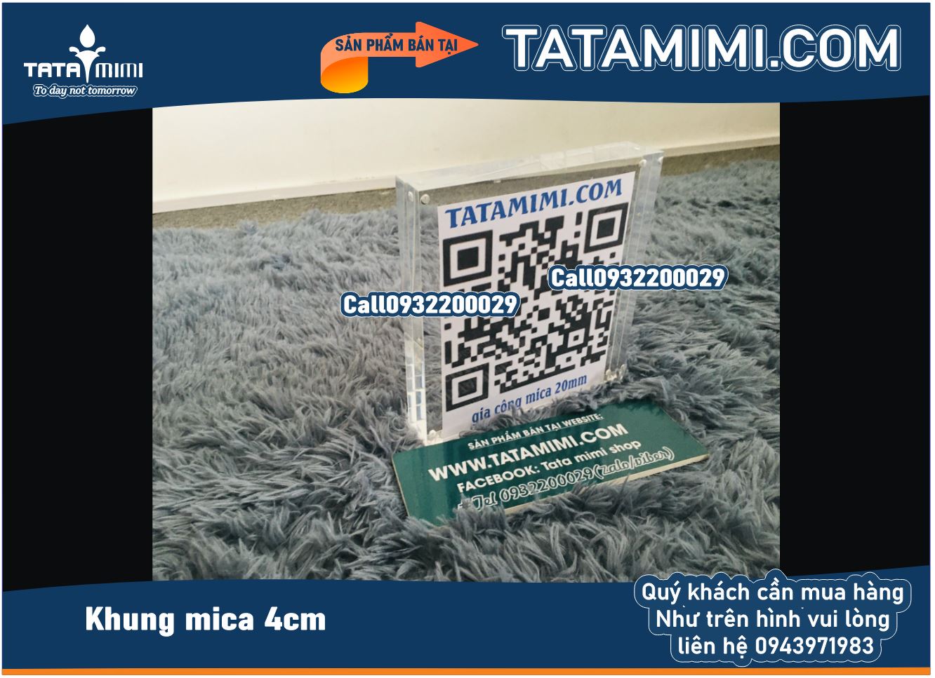 Khung mica hít nam châm A6 – Giải pháp trưng bày thông minh, hiện đại