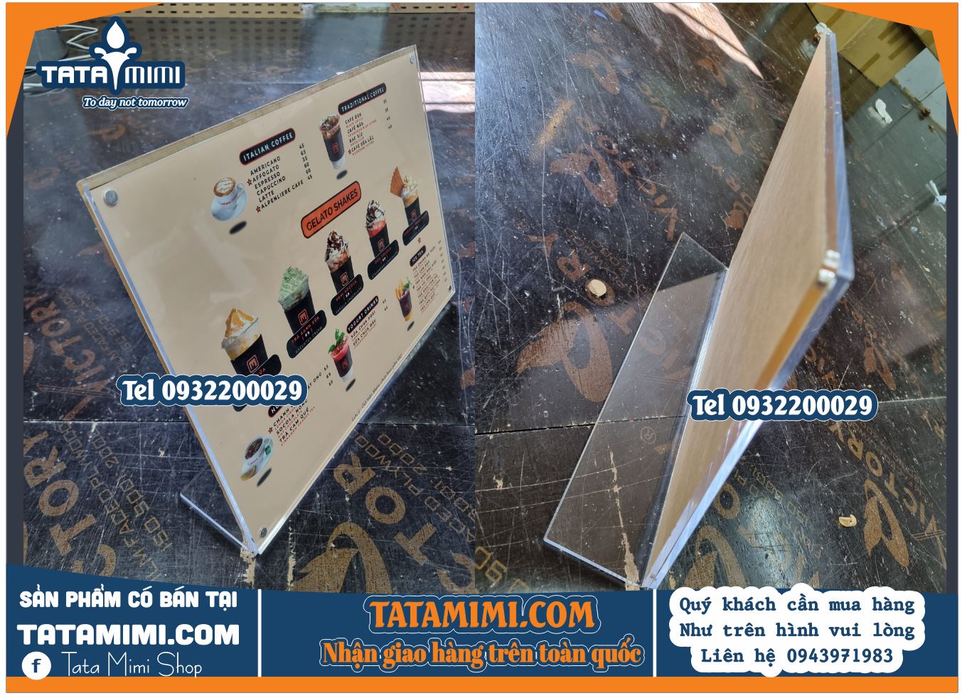 Khung Mica A3 Để Bàn - Giải Pháp Hoàn Hảo Cho Trưng Bày Và Quảng Cáo