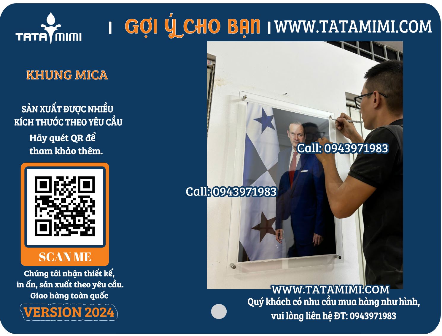 Lắp khung mica treo ảnh tổng thống tại đại sứ quán: Biểu tượng của sự tôn trọng và uy nghiêm