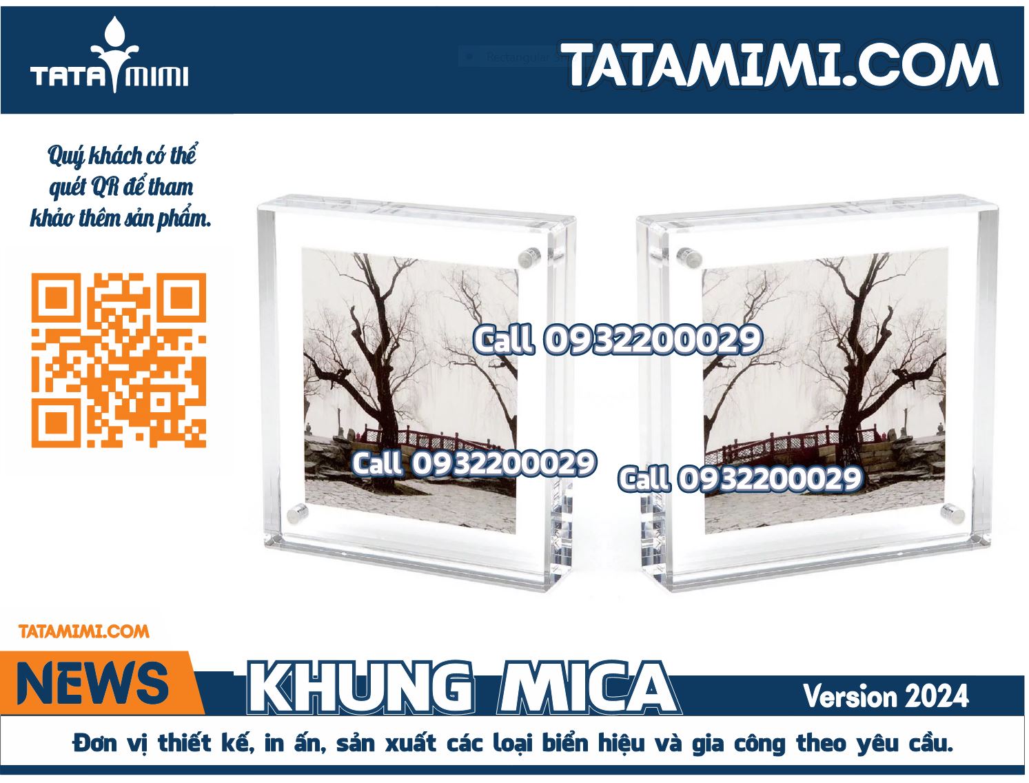 Khám Phá Sự Tiện Lợi và Sang Trọng cùng Khung Mica Để Bàn Đẹp A5 từ Công ty Tata Mimi