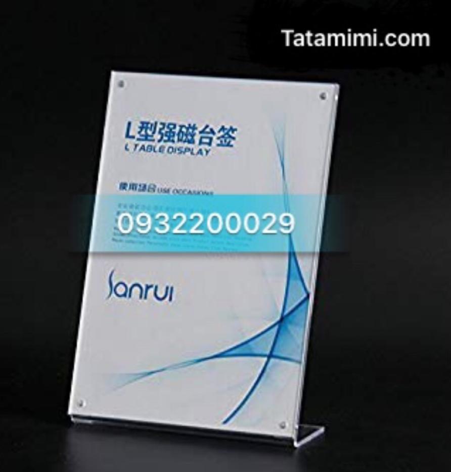 Mẫu khung mica để bàn đẹp