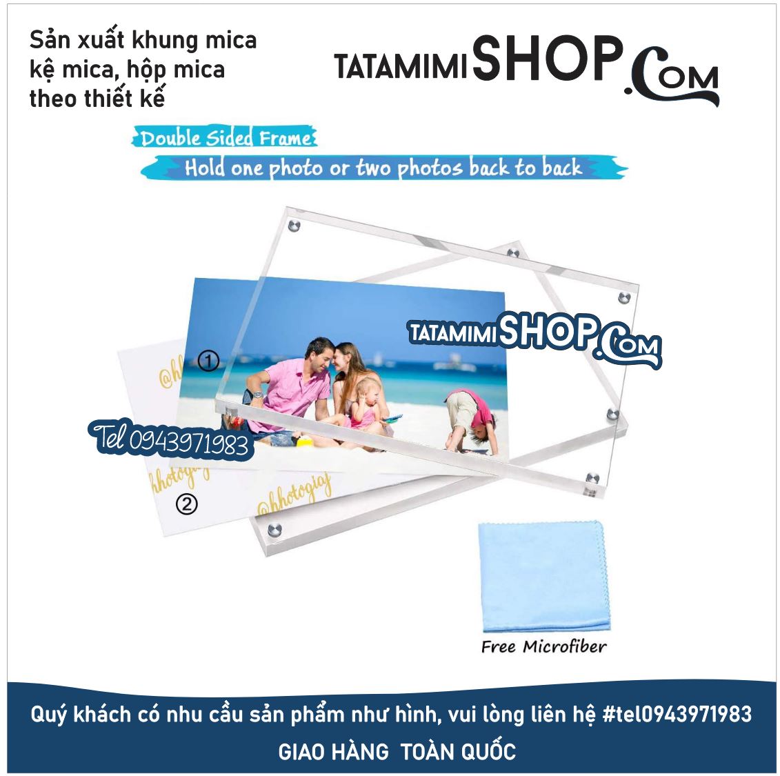 Khung mica hít nam châm – Giải pháp trưng bày hiện đại và tiện dụng