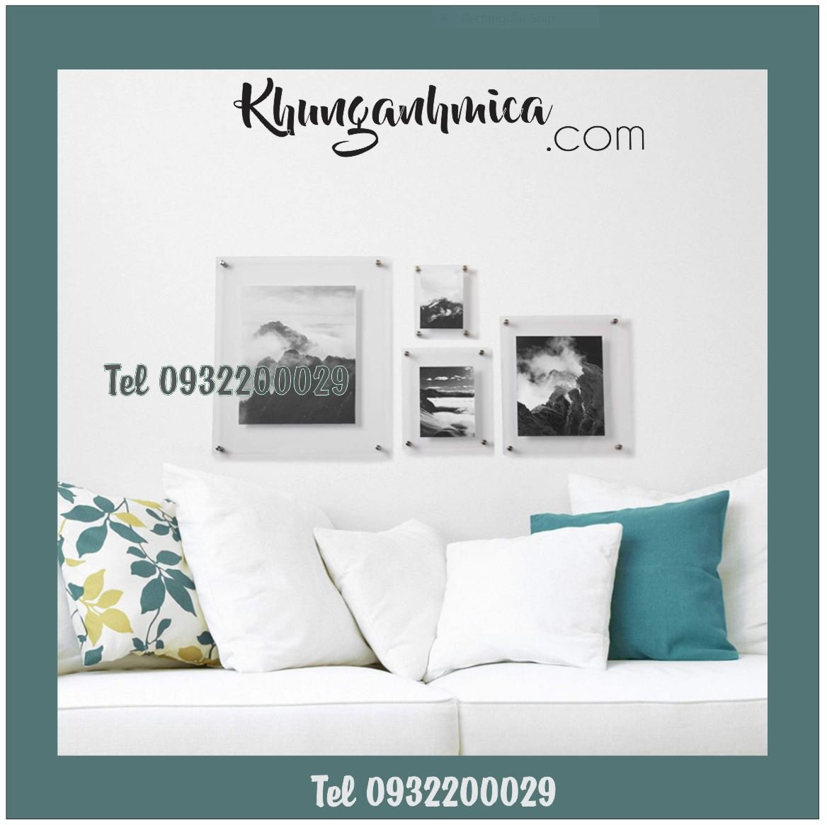 Khung Tranh, Khung Poster treo tường A1 bền đẹp giá tốt