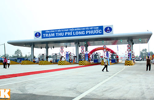 lễ Thông xe trạm thu phí Long Phước