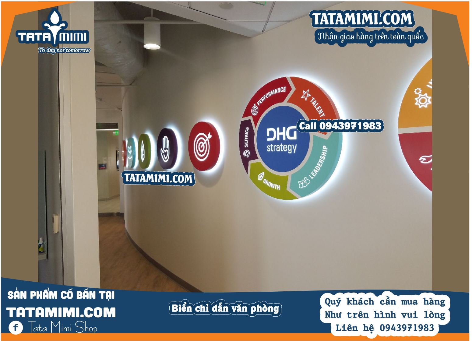 Biển công ty hút nổi làm trong ngày