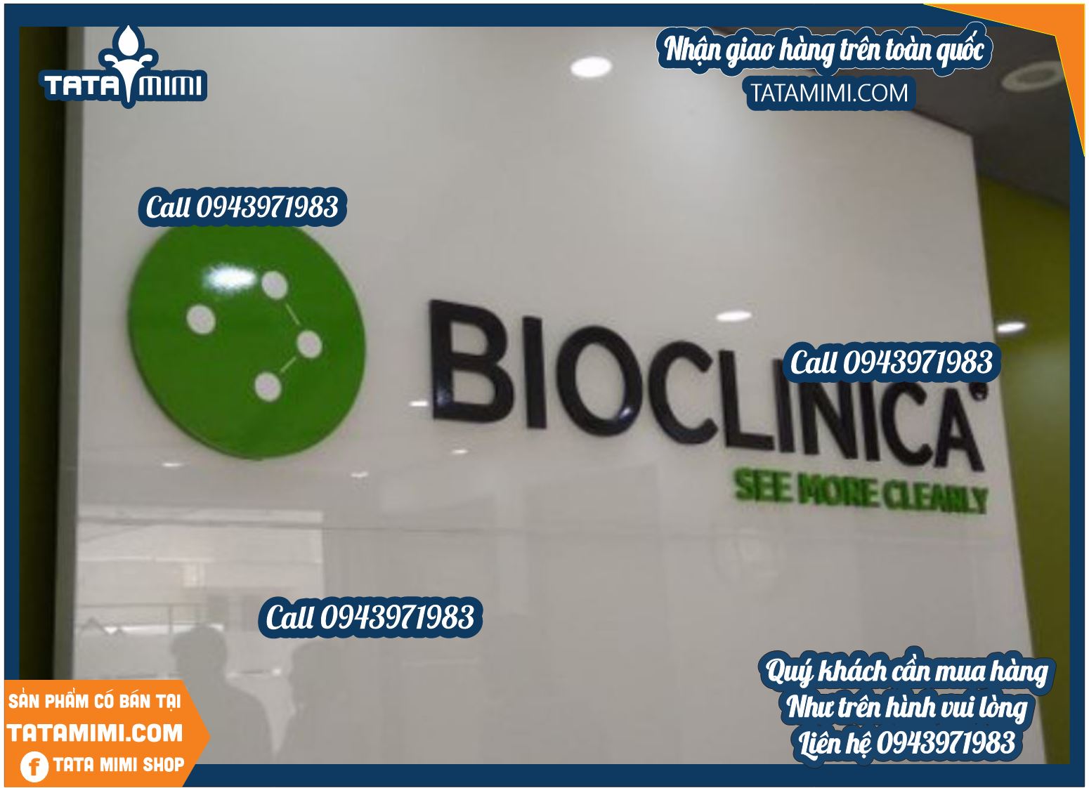 Biển công ty gắn trước cửa kích thước nhỏ