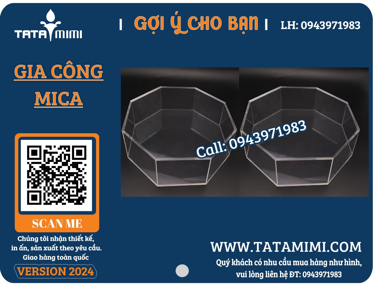 Gia Công Bát Gia Mica Hộp Đẹp Để Kẹo