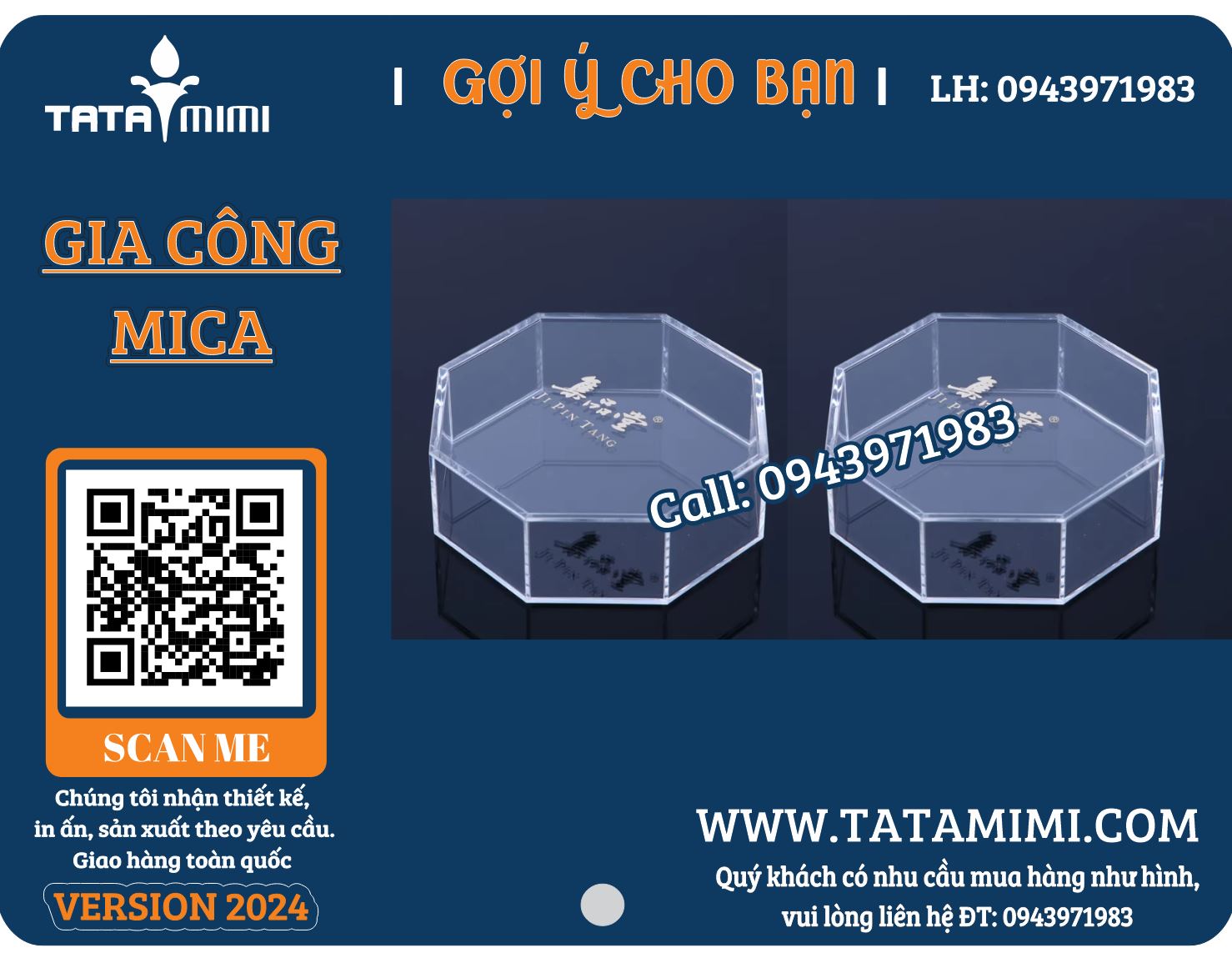 Gia Công Bát Gia Mica Hộp Đẹp Để Kẹo