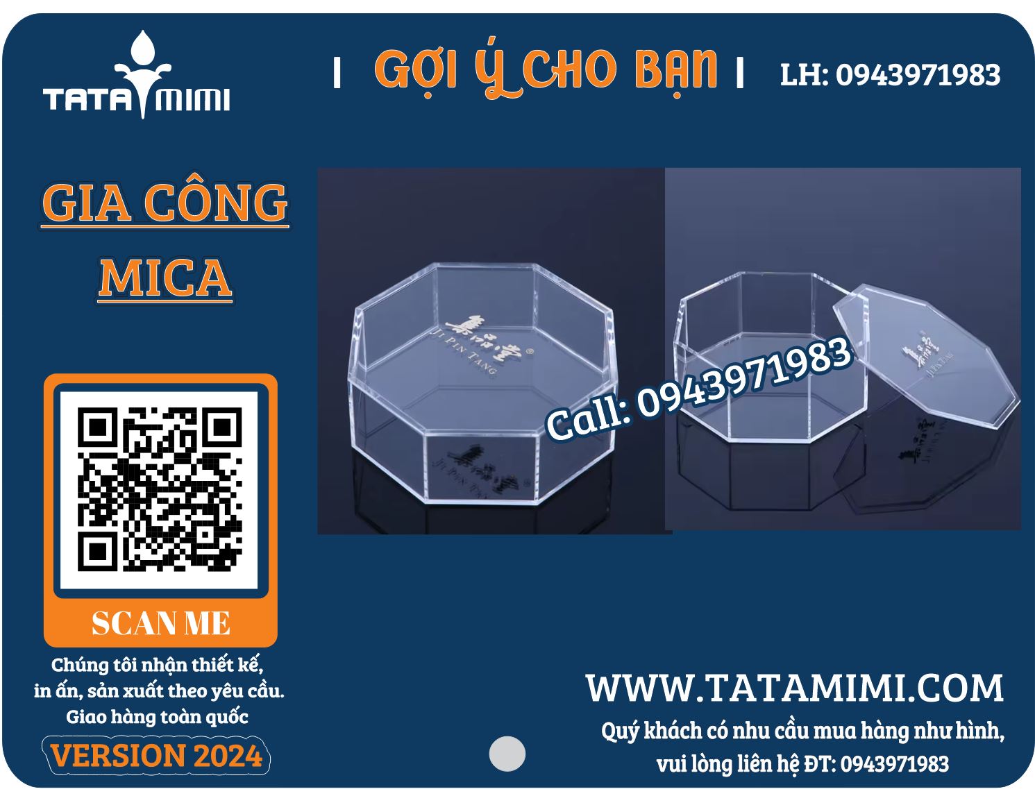 Gia Công Bát Gia Mica Hộp Đẹp Để Kẹo