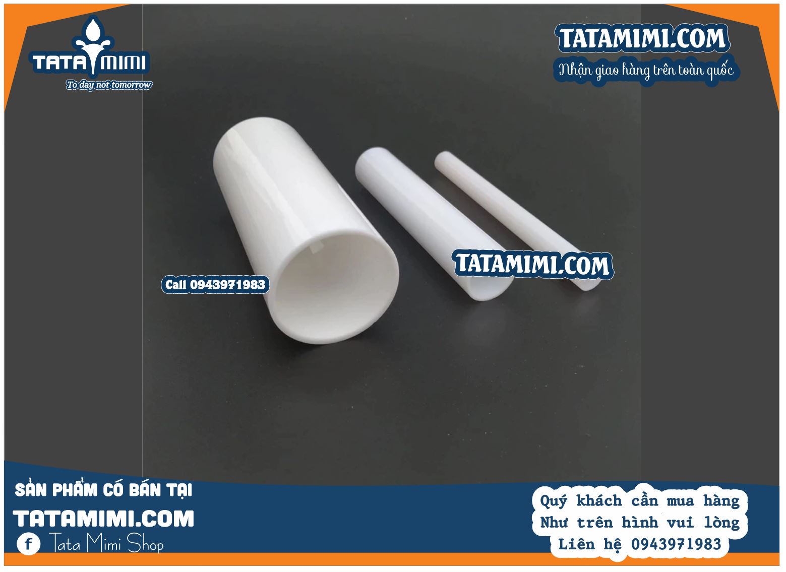 Ống Mica 110mm Trắng Sữa – Sự Lựa Chọn Tinh Tế Cho Mọi Không Gian