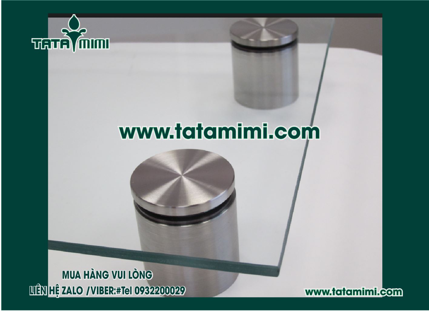 Poster mica treo tường cho ngân hàng