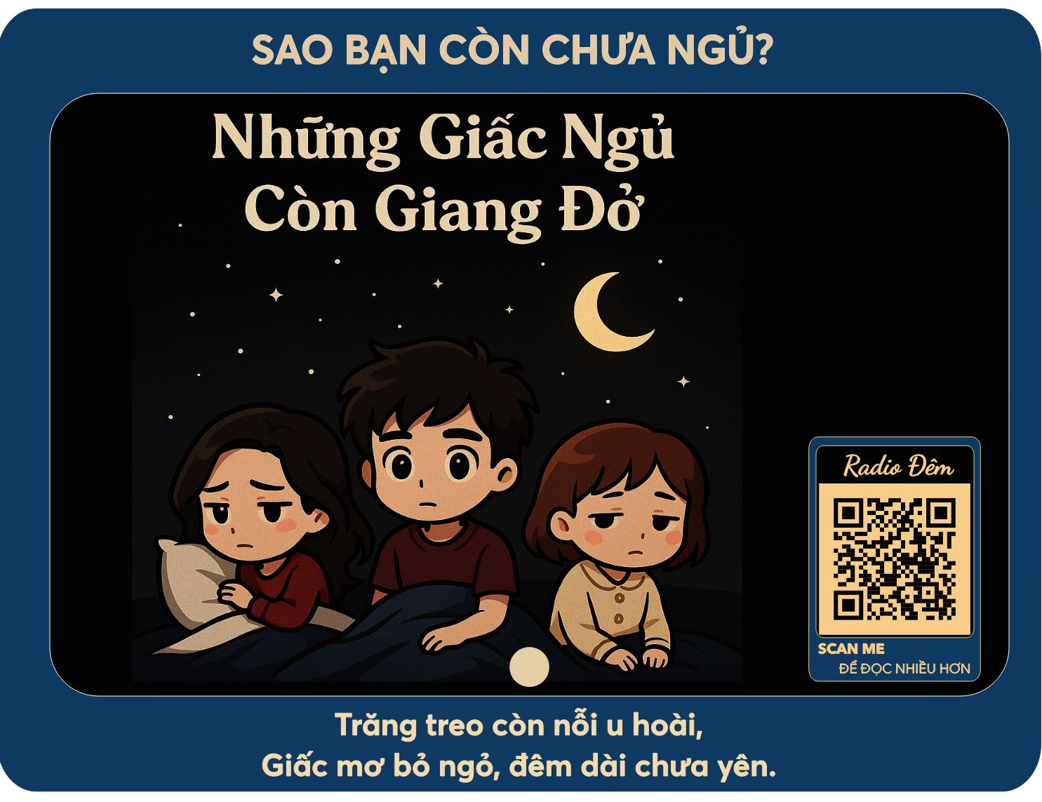 Khi thành phố ngủ, lòng người còn thức