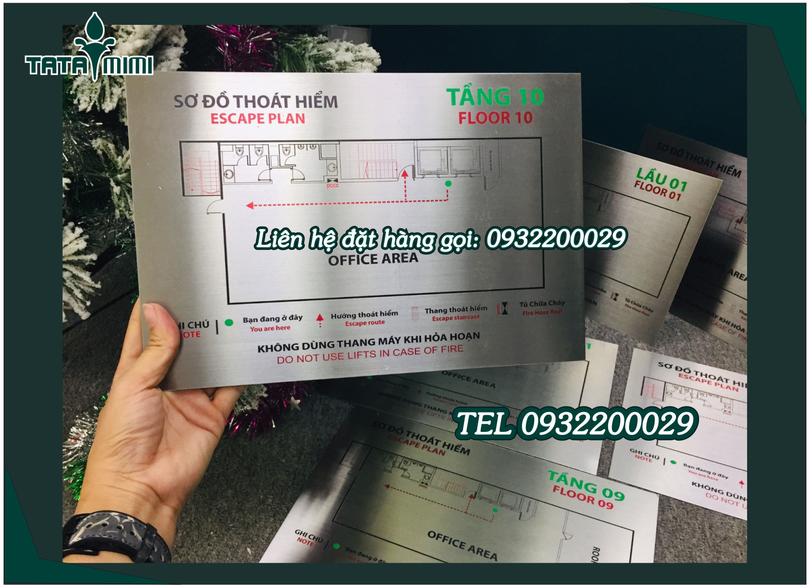 Bảng sơ đồ thoát hiểm