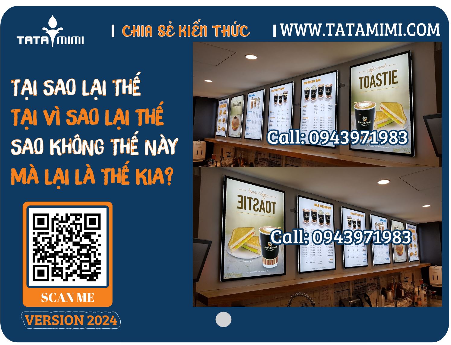 Tại Sao Nên Xài Biển Menu LED Siêu Sáng Cho Quán Cà Phê?