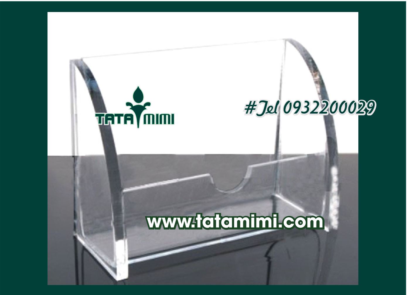 Mẫu hộp đựng name card để bàn tư vấn