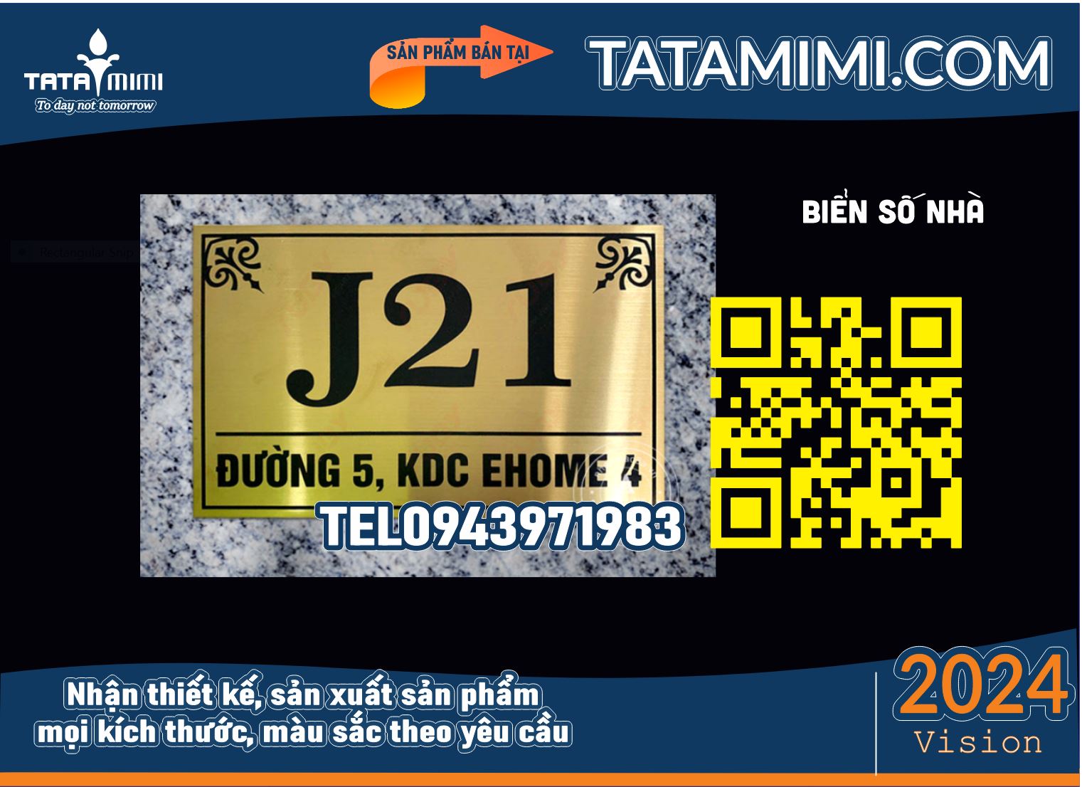 Mẫu biển số nhà đẹp
