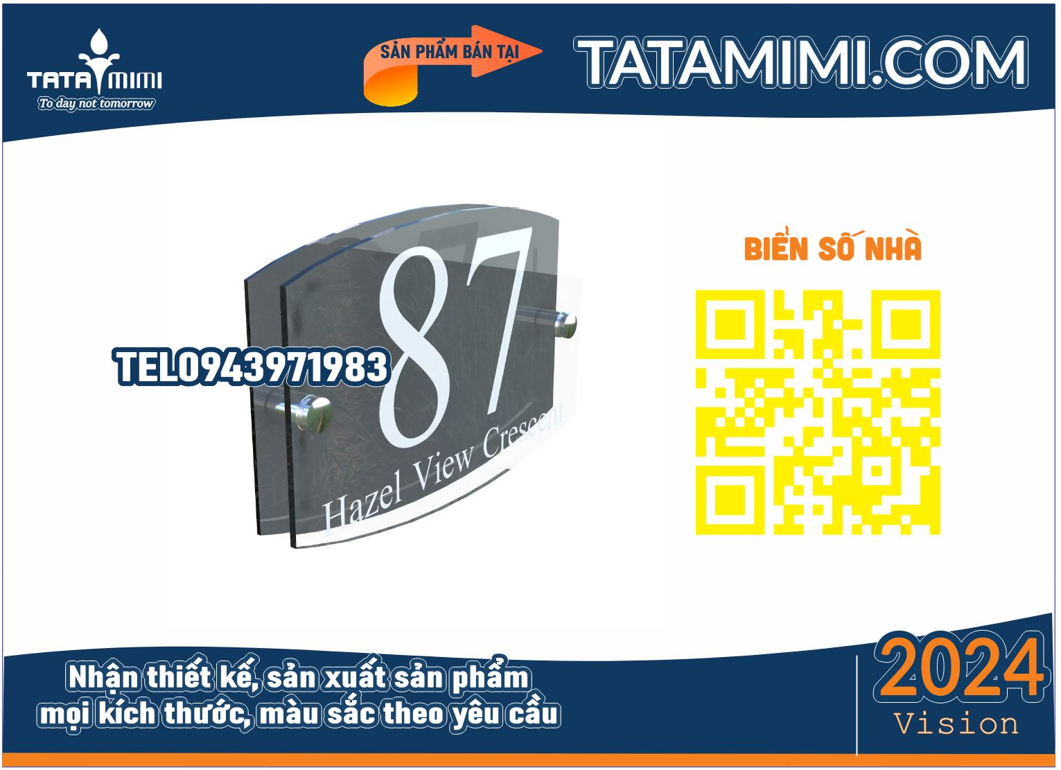 Tư Vấn Chi Phí và Thiết Kế Bảng Số Nhà Đẹp: Đến với TataMimi để Đảm Bảo Chất Lượng và Hiệu Quả