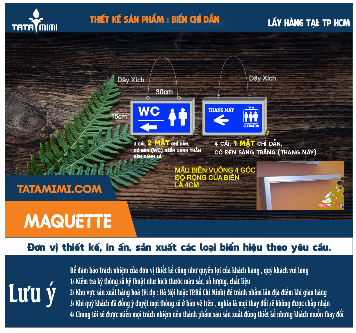 Biển Phòng ban Led (wc, thang máy)