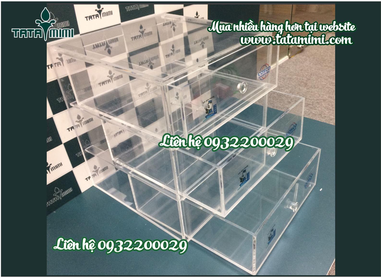 Hộp mica nhiều ngăn làm từ mica 3mm trở lên