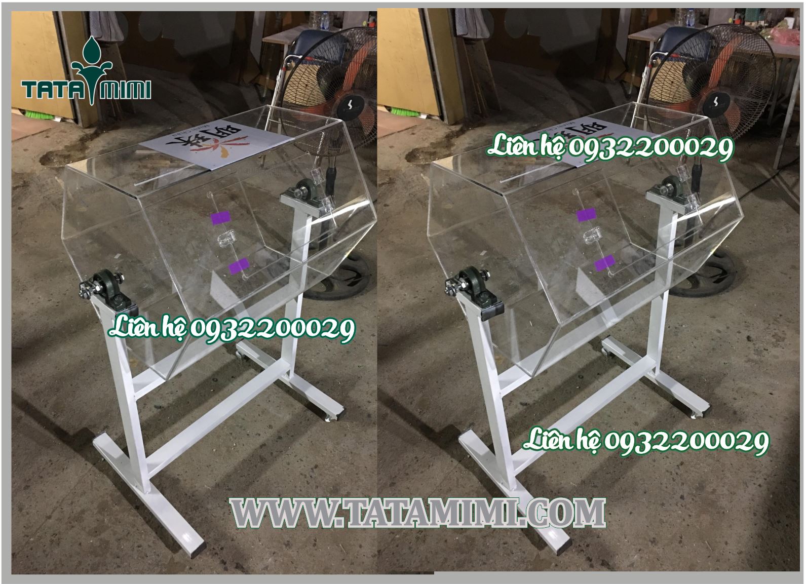 Thùng phiếu lục giác thường có chân đứng bao nhiêu