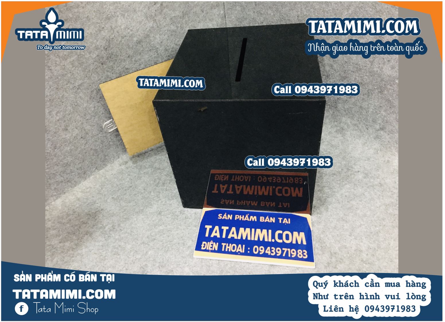 Thùng thư kết hợp được mấy màu mica