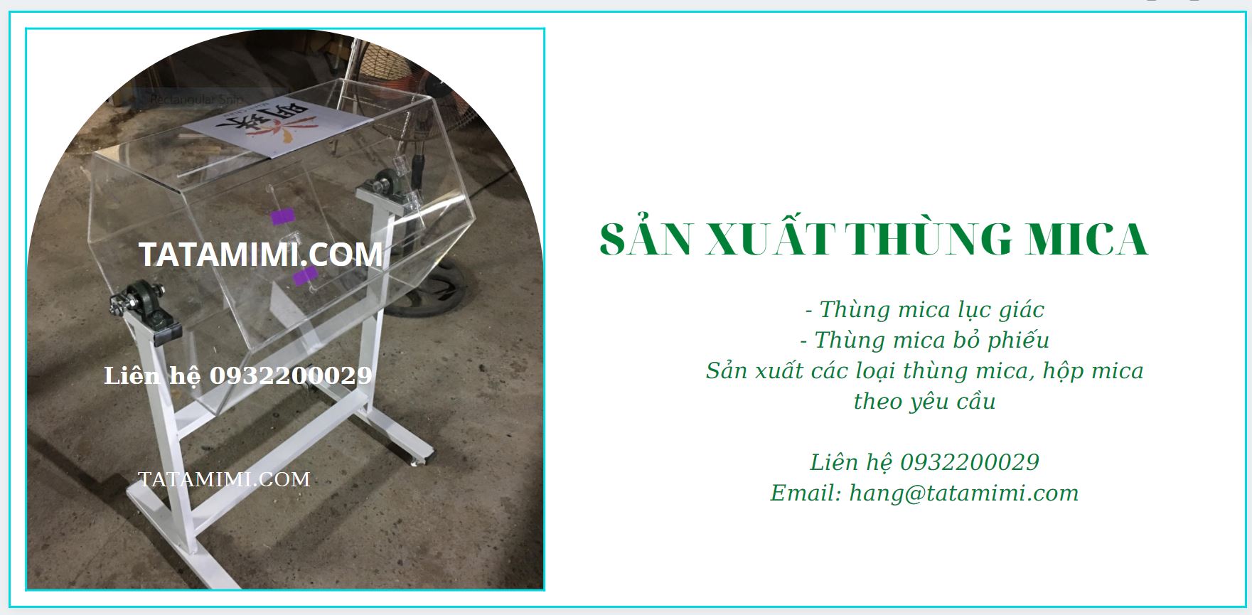Thùng phiếu lục giác thường có chân đứng bao nhiêu