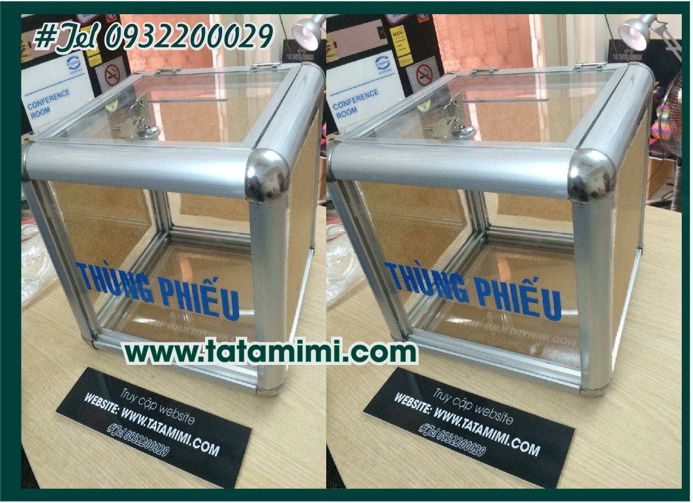 Thùng Phiếu Bo Nhôm 50cm: Sự Lựa Chọn Hoàn Hảo Cho Các Sự Kiện Chuyên Nghiệp