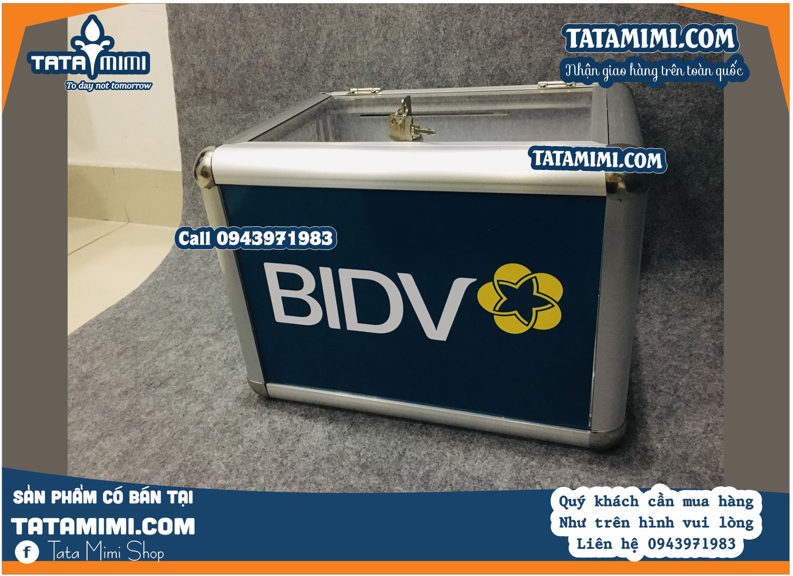 Tận Hưởng Sự Tiện Lợi và Đẳng Cấp với Thùng Phiếu và Hòm Phiếu Bo Nhôm từ TataMimi