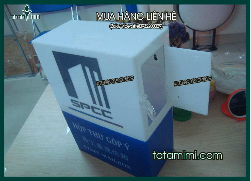 Mẫu thùng thư góp ý , Mẫu hòm thư góp ý hình ngôi nhà