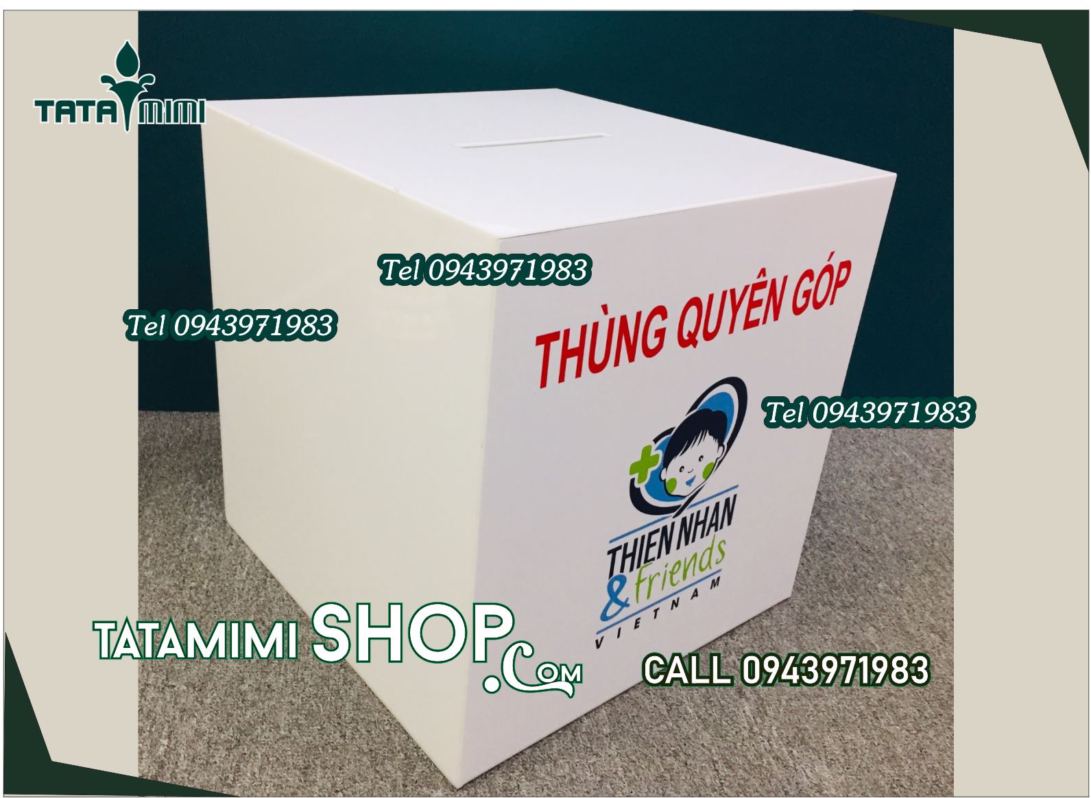 Thùng thư thùng tip từ 2mm