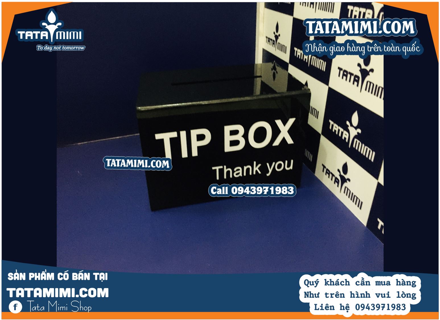 Hộp tips box – Giải pháp tiện lợi và thẩm mỹ cho các quán cà phê, nhà hàng