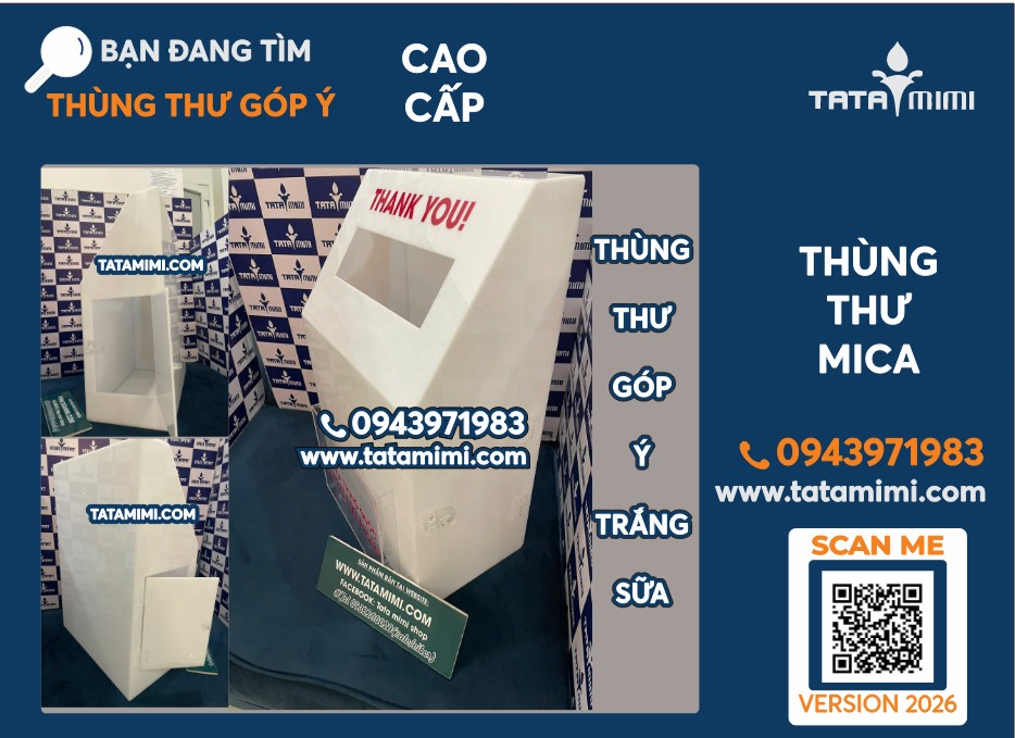 Mẫu thùng thư đẹp, công ty thiết kế thi công và có đầy đủ giấy tờ, hóa đơn?