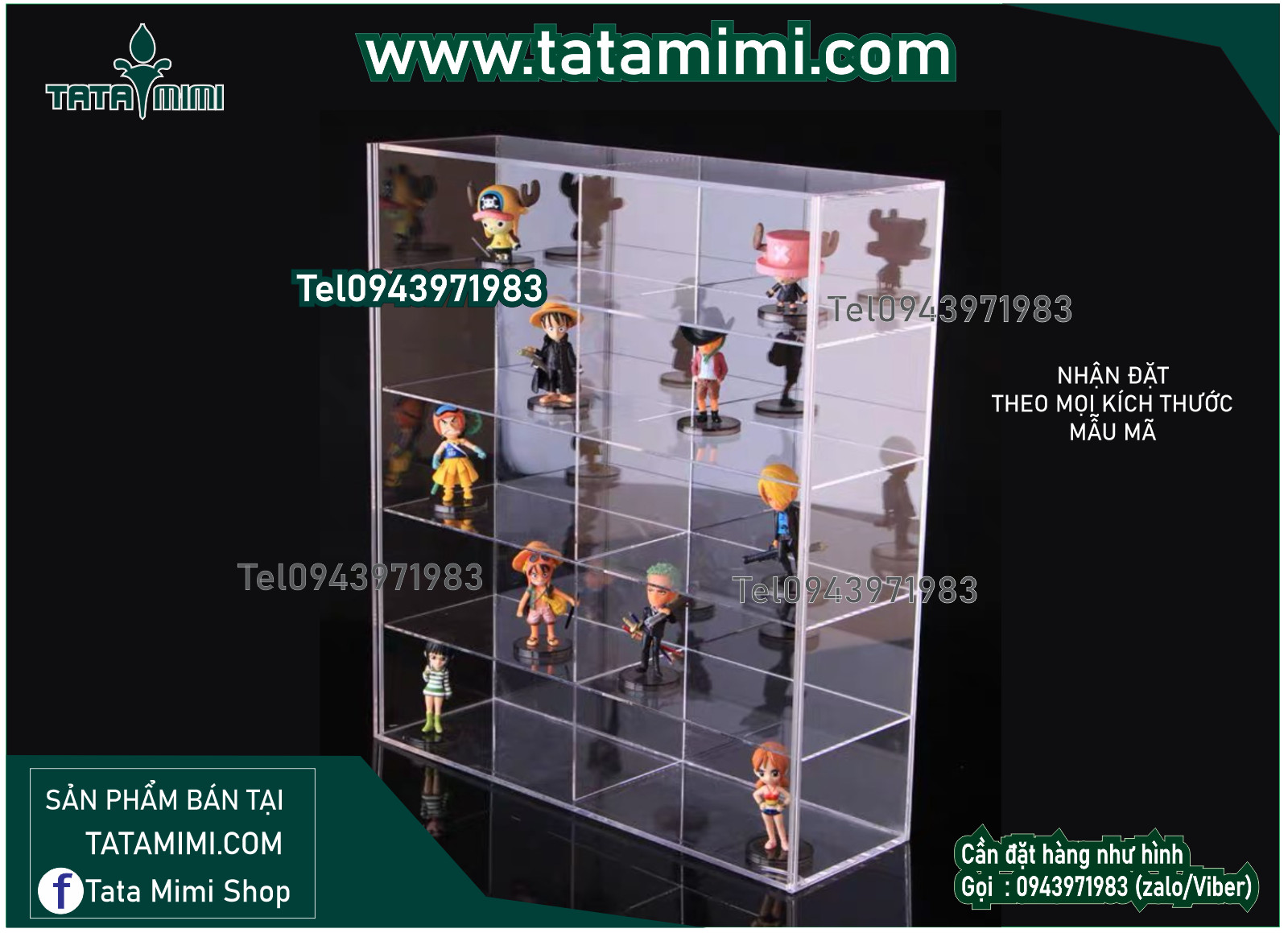 Làm hộp mica uốn từ 5mm