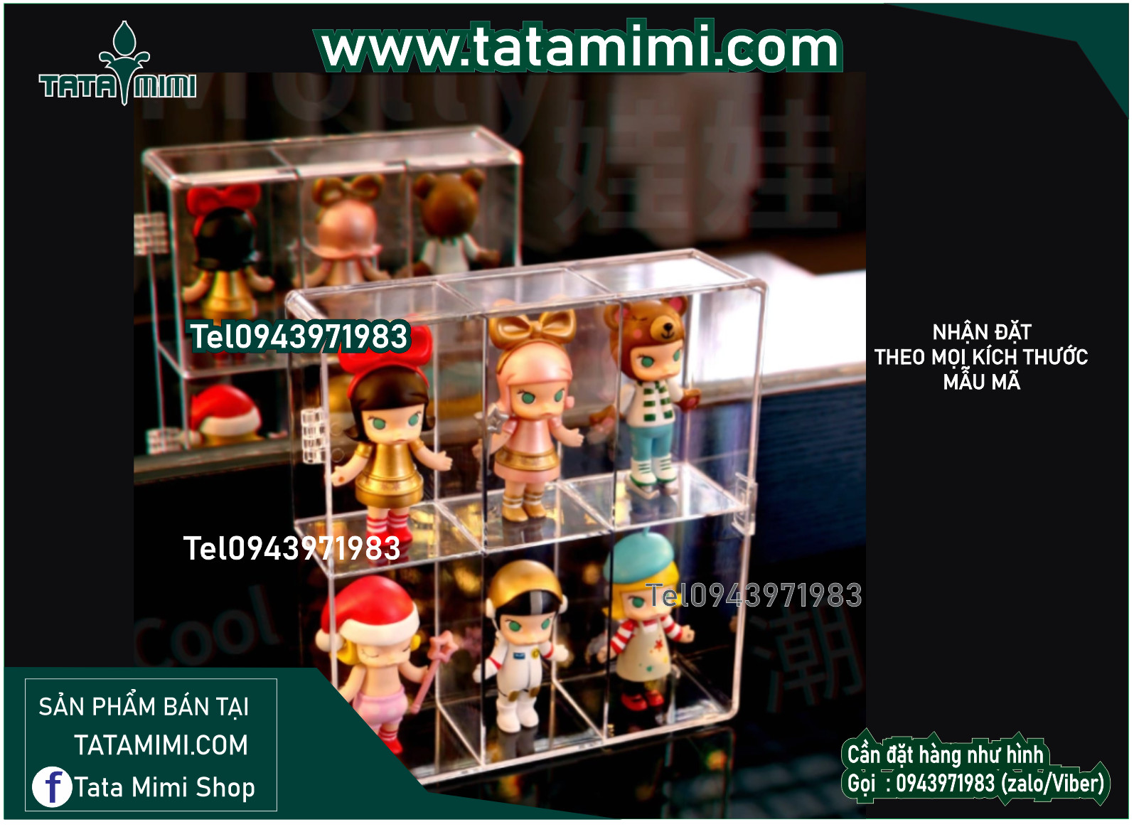 Làm hộp mica uốn từ 5mm