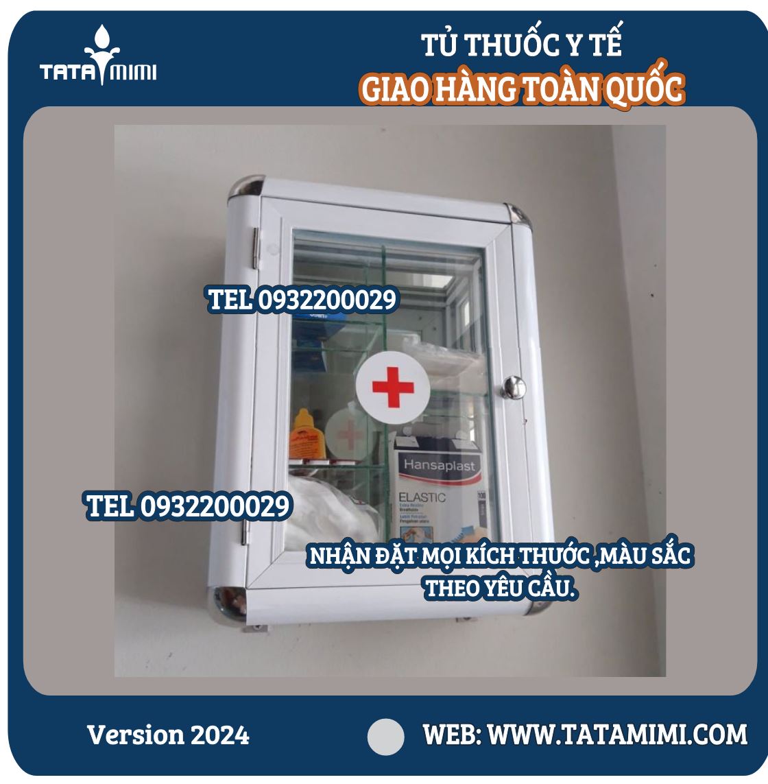 Tủ Thuốc Y Tế 290x390x130: Giải Pháp An Toàn Cho Sức Khỏe Gia Đình Bạn