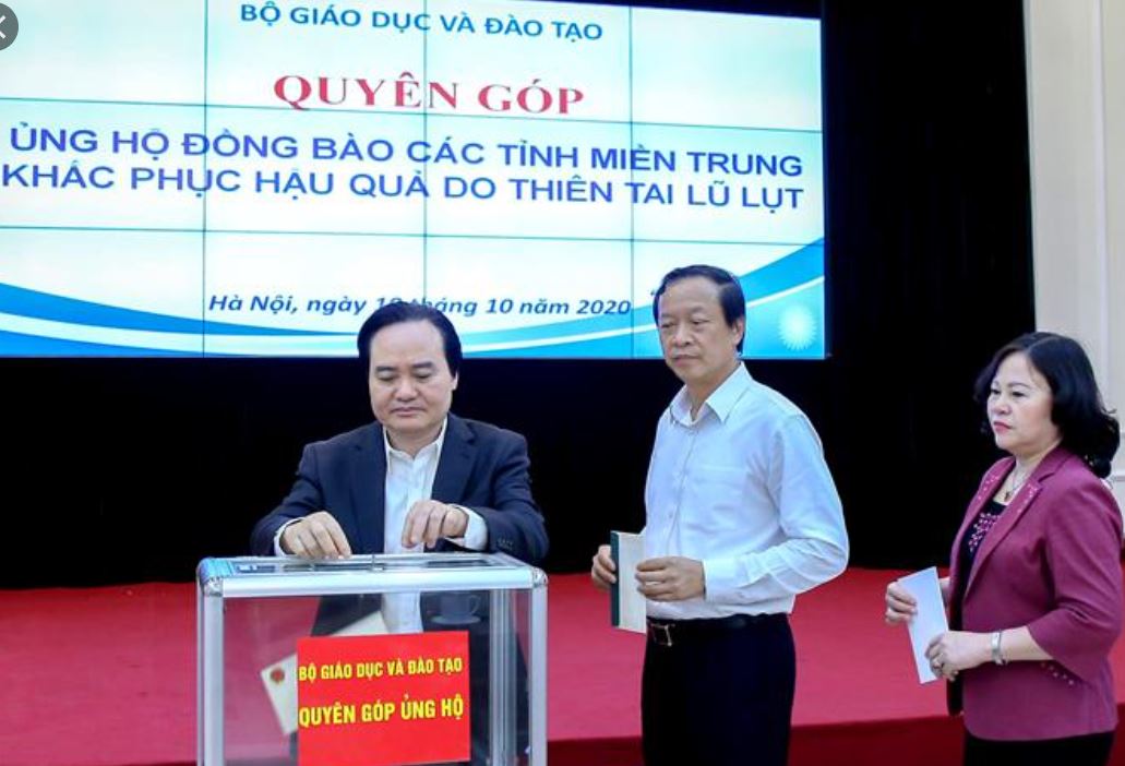 Sẻ chia yêu thương đến với miền Trung ruột thịt