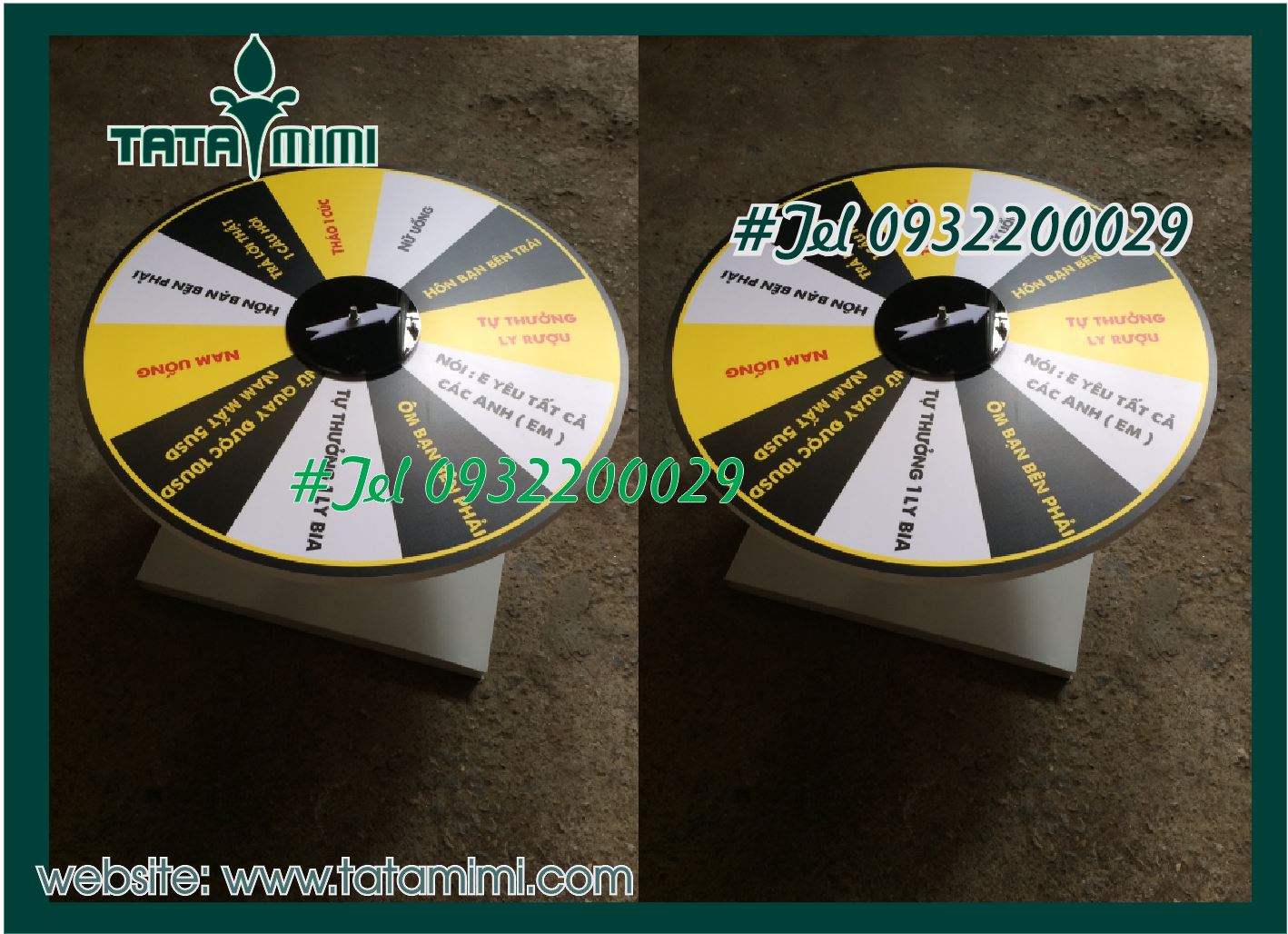 Vòng quay trúng thưởng giá tốt, giao ở Lào Cai