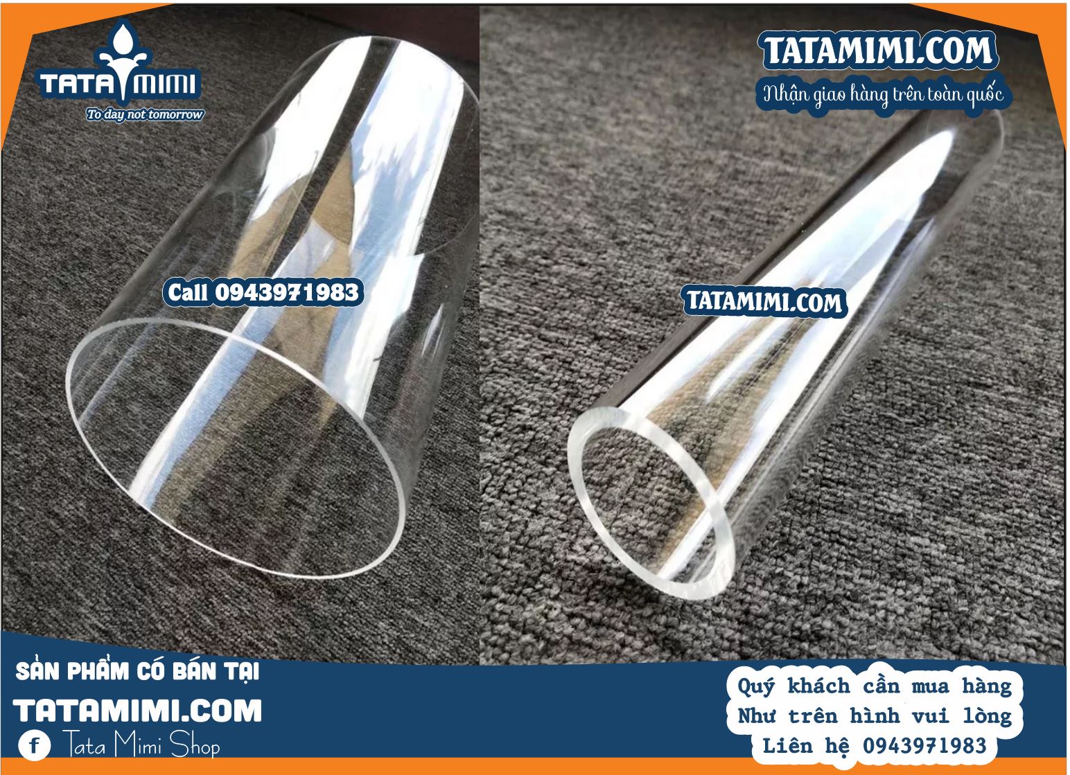 Mica Ống Tùy Chỉnh Tại TATAMIMI.COM - Sự Lựa Chọn Tốt Cho Gia Công Mica Theo Yêu Cầu